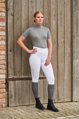 Covalliero SS23 Fuld Grip Ridetights - Hvid